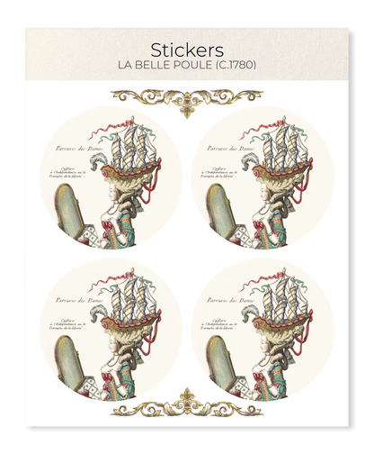 Ezen - La Belle Poule (c.1780) - Sticker Set