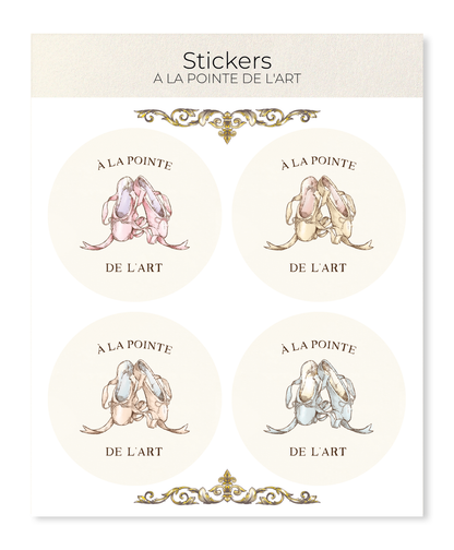 Ezen - À la pointe de l'art - Sticker Set