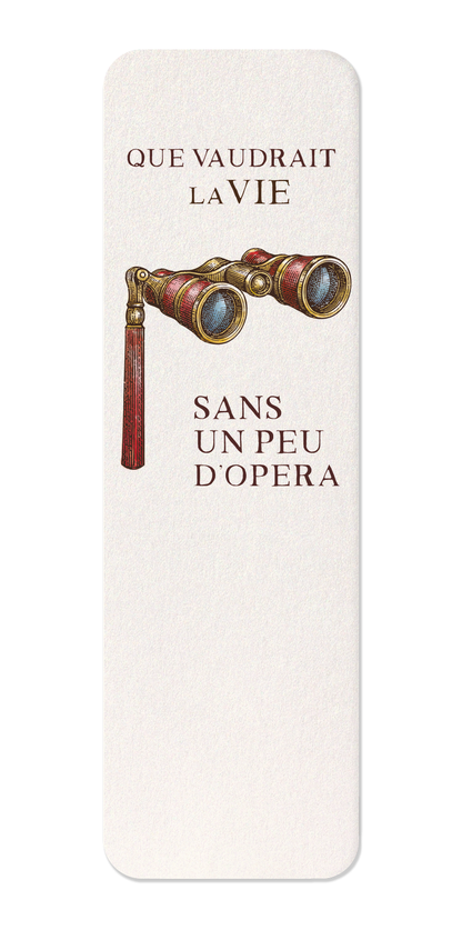 Ezen - La vie et l’opéra - Bookmark - Front