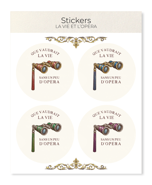 Ezen - La vie et l’opéra - Sticker Set