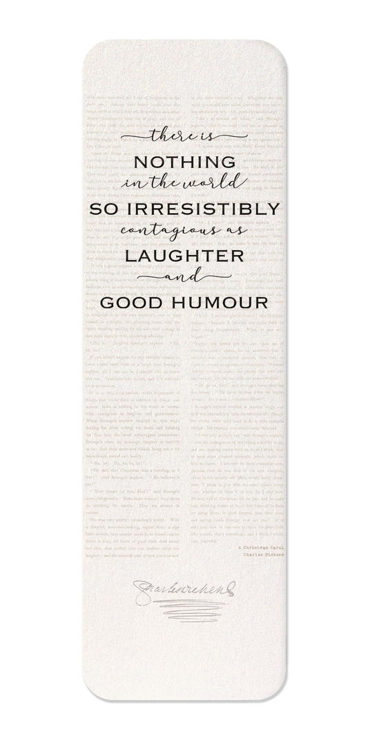 Ezen - Laughter and Good Humour (1843) - Bookmark - Front