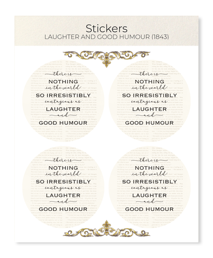 Ezen - Laughter and Good Humour (1843) - Sticker Set