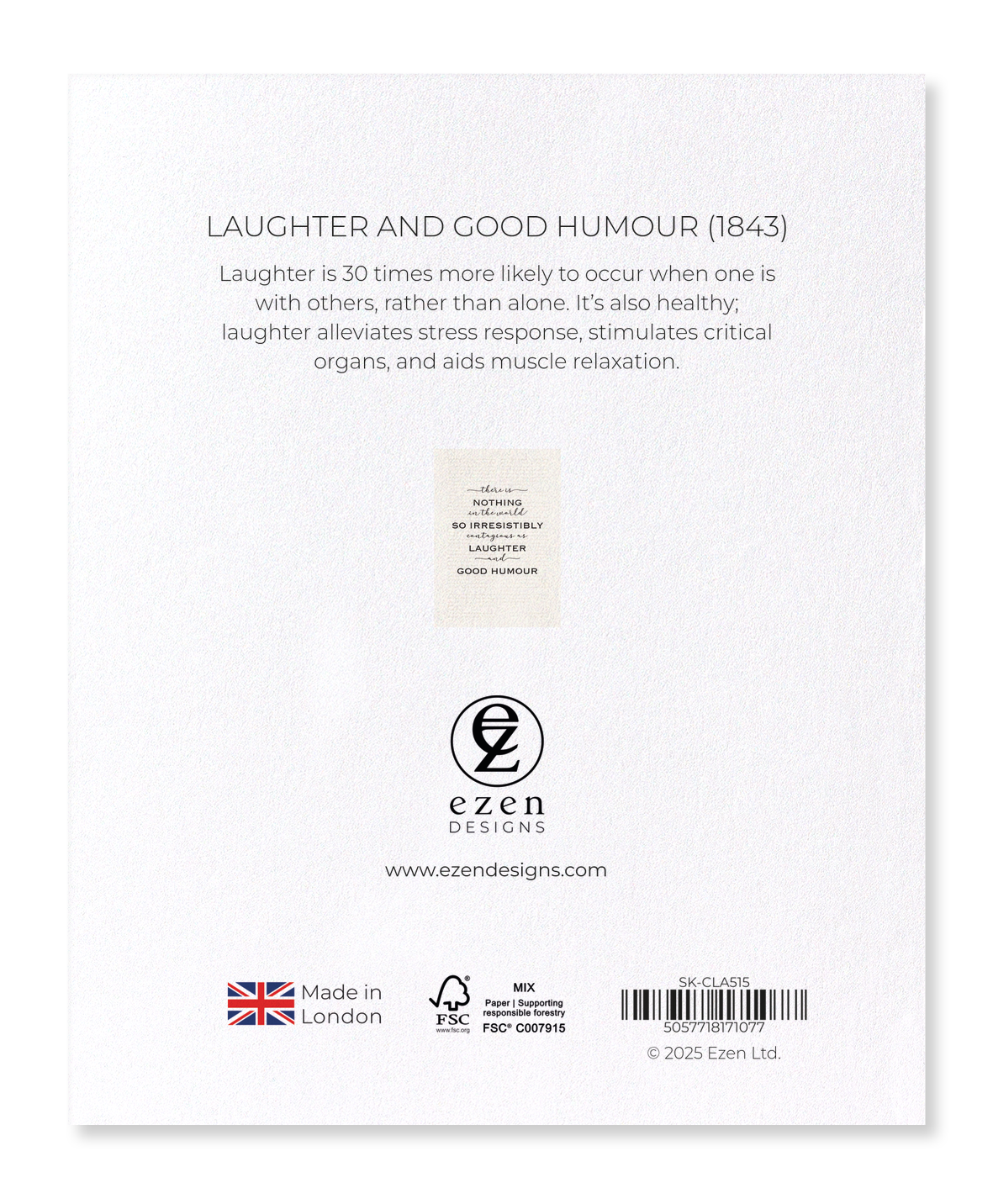 Ezen - Laughter and Good Humour (1843) - Sticker Set