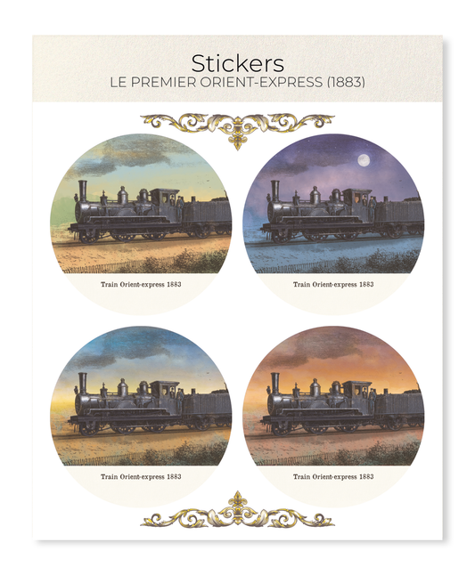 Ezen - Le premier Orient-Express (1883) - Sticker Set