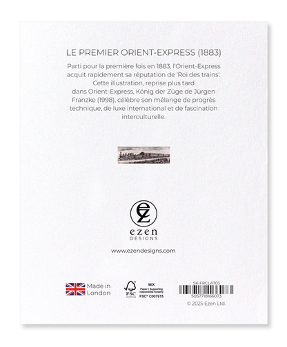 Ezen - Le premier Orient-Express (1883) - Sticker Set
