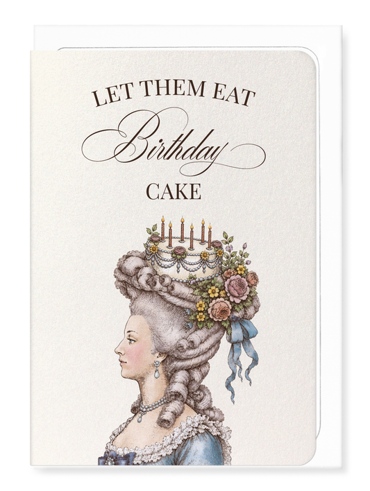 Ezen - Let them Eat Birthday Cake - Greeting Card - Front