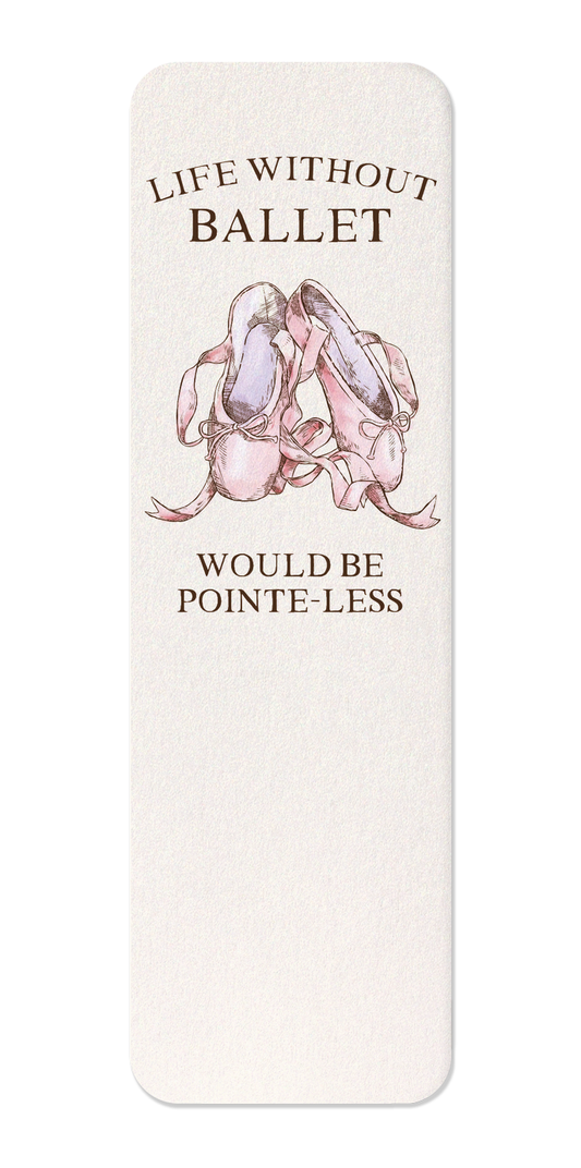 Ezen - Life without ballet - Bookmark - Front