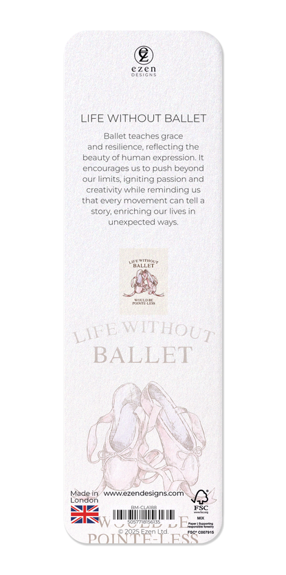 Ezen - Life without ballet - Bookmark - Back
