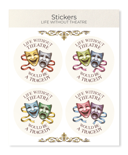 Ezen - Life without Theatre - Sticker Set