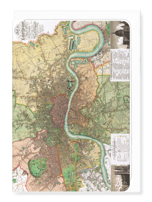 Ezen - London (1827) - Greeting Card - Front