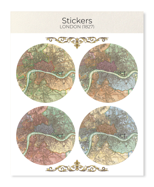 Ezen - London (1827) - Sticker Set