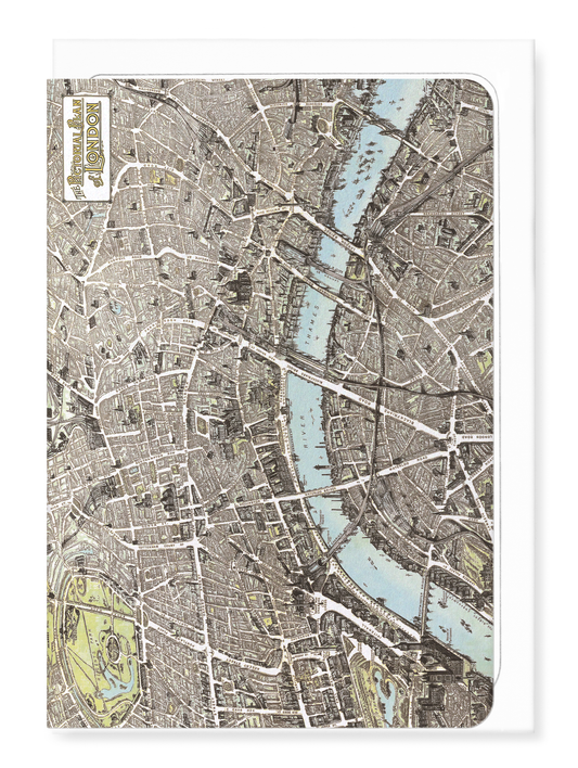 Ezen - London at the close of 19th C - Greeting Card - Front