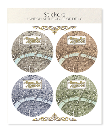 Ezen - London at the close of 19th C - Sticker Set