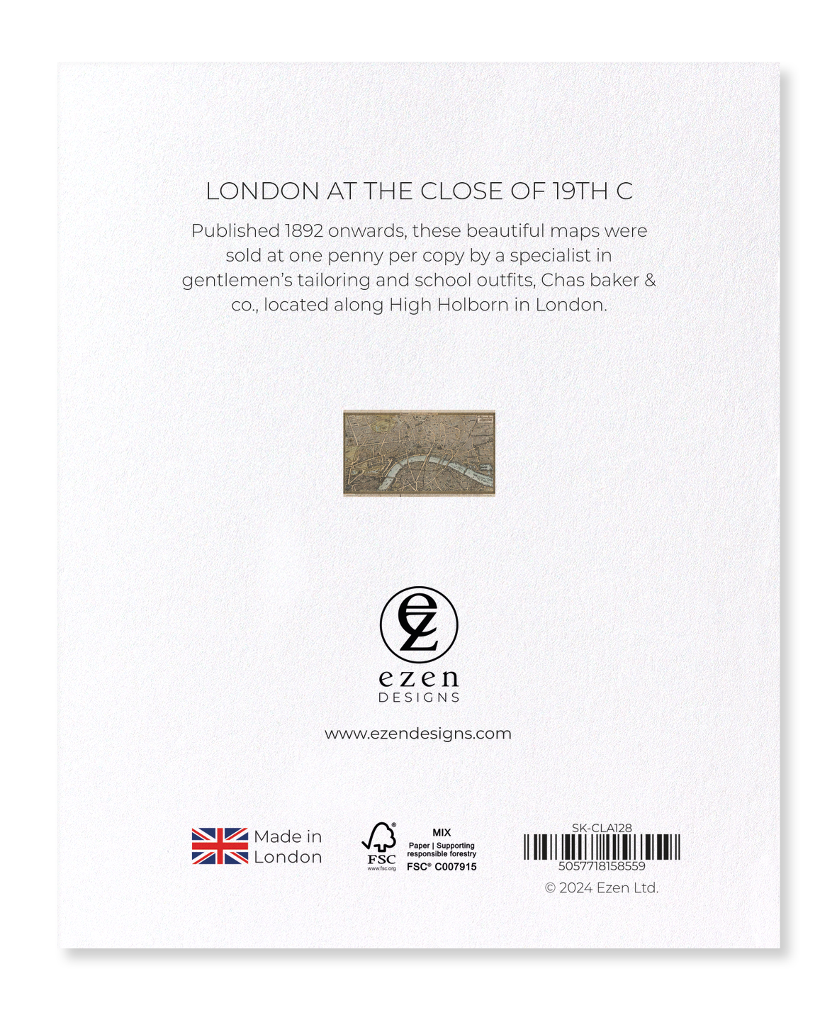 Ezen - London at the close of 19th C - Sticker Set