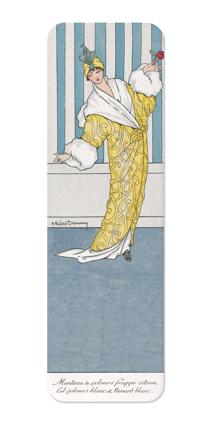 Ezen - Manteau de Velours Frappé Citron (1913) - Bookmark - Front