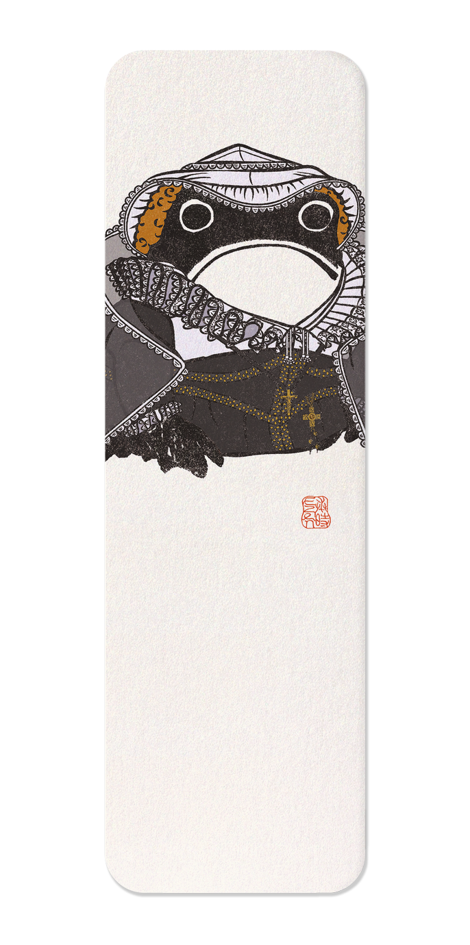 Ezen - Mary Queen of Scots Ezen Frog - Bookmark - Front