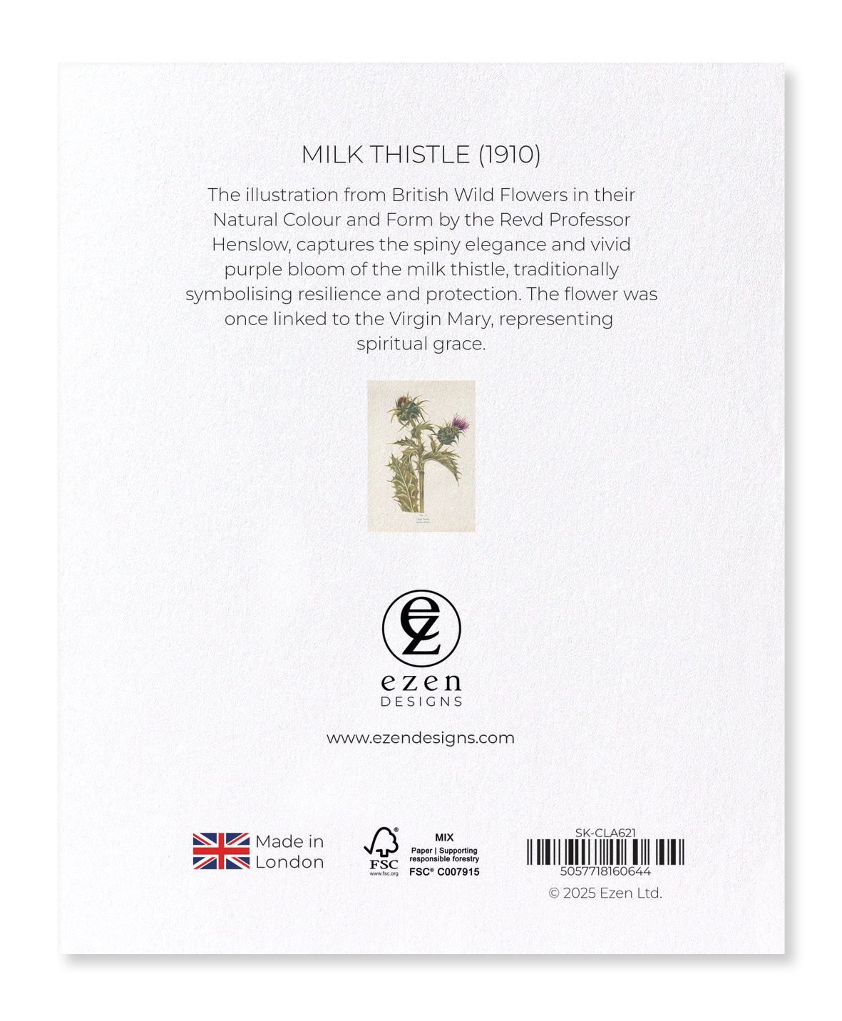 Ezen - Milk Thistle (1910) - Sticker Set