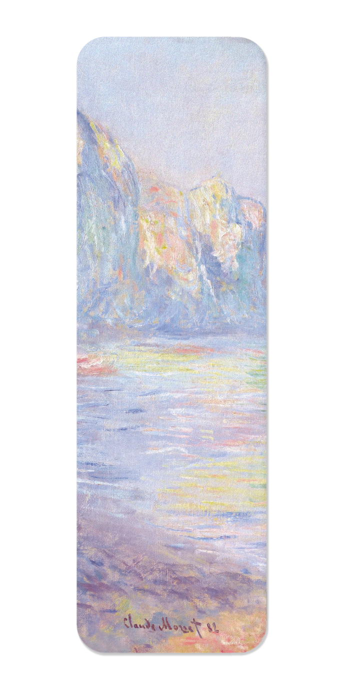 Ezen - Misty Morning at Pourville (1882) - Bookmark - Front