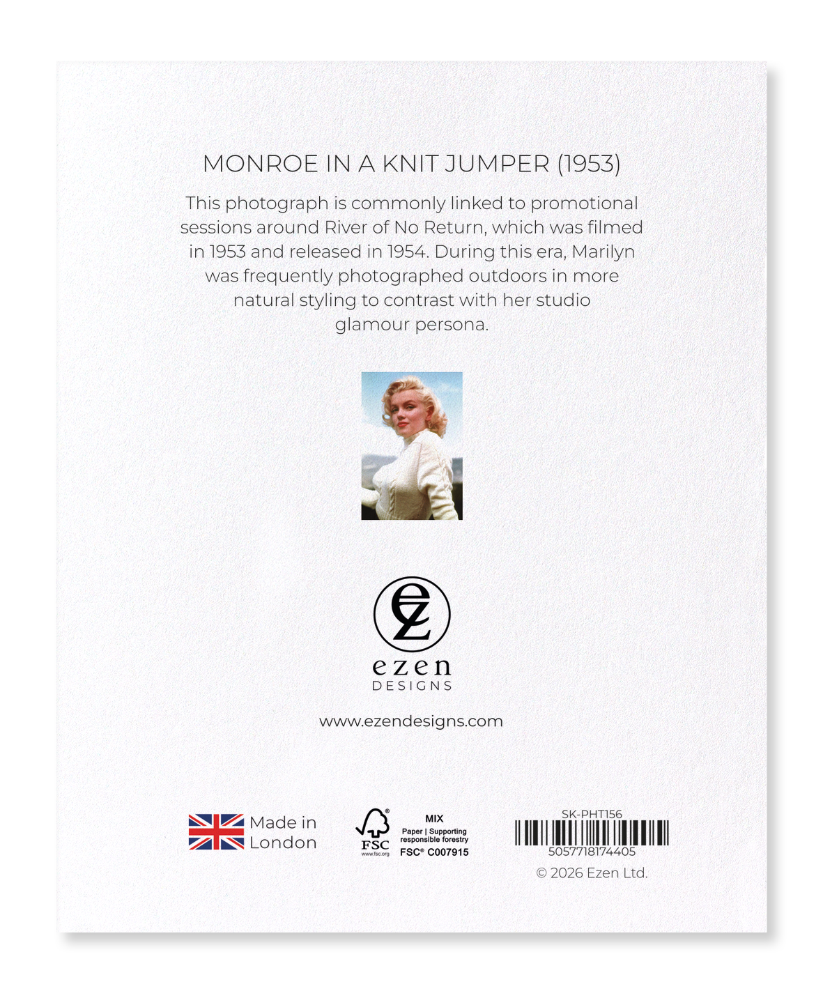 Ezen - Monroe in a knit jumper (1953) - Sticker Set
