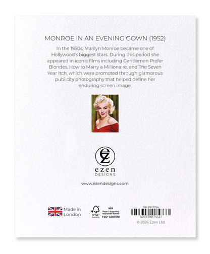 Ezen - Monroe in an evening gown (1952) - Sticker Set