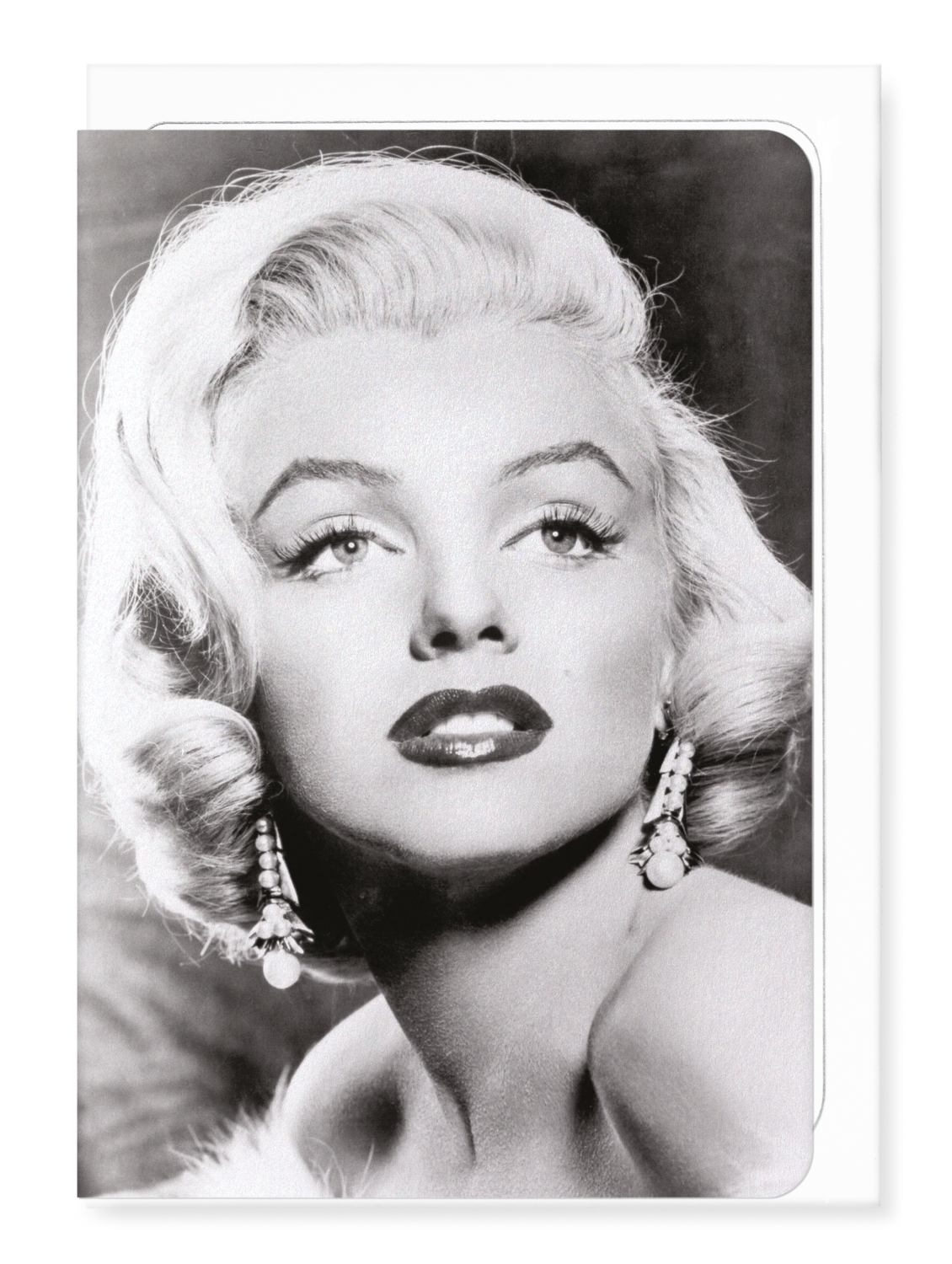 Ezen - Monroe studio portrait (1953) - Greeting Card - Front