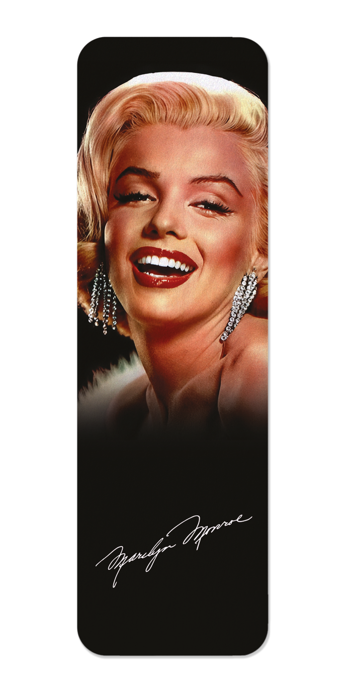 Ezen - Monroe with diamond earrings (1954) - Bookmark - Front