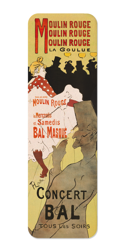 Ezen - Moulin Rouge - La Goulue (1891) - Bookmark - Front