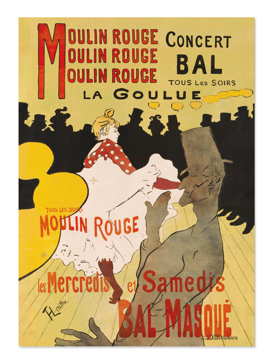 Ezen - Moulin Rouge - La Goulue (1891) - Postcard - Front