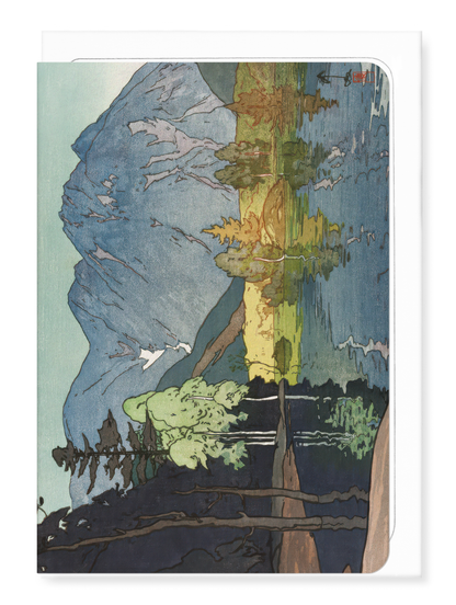 Ezen - Mount Hodaka (1926) - Greeting Card - Front