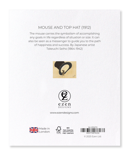 Ezen - Mouse and top hat (1912) - Sticker Set