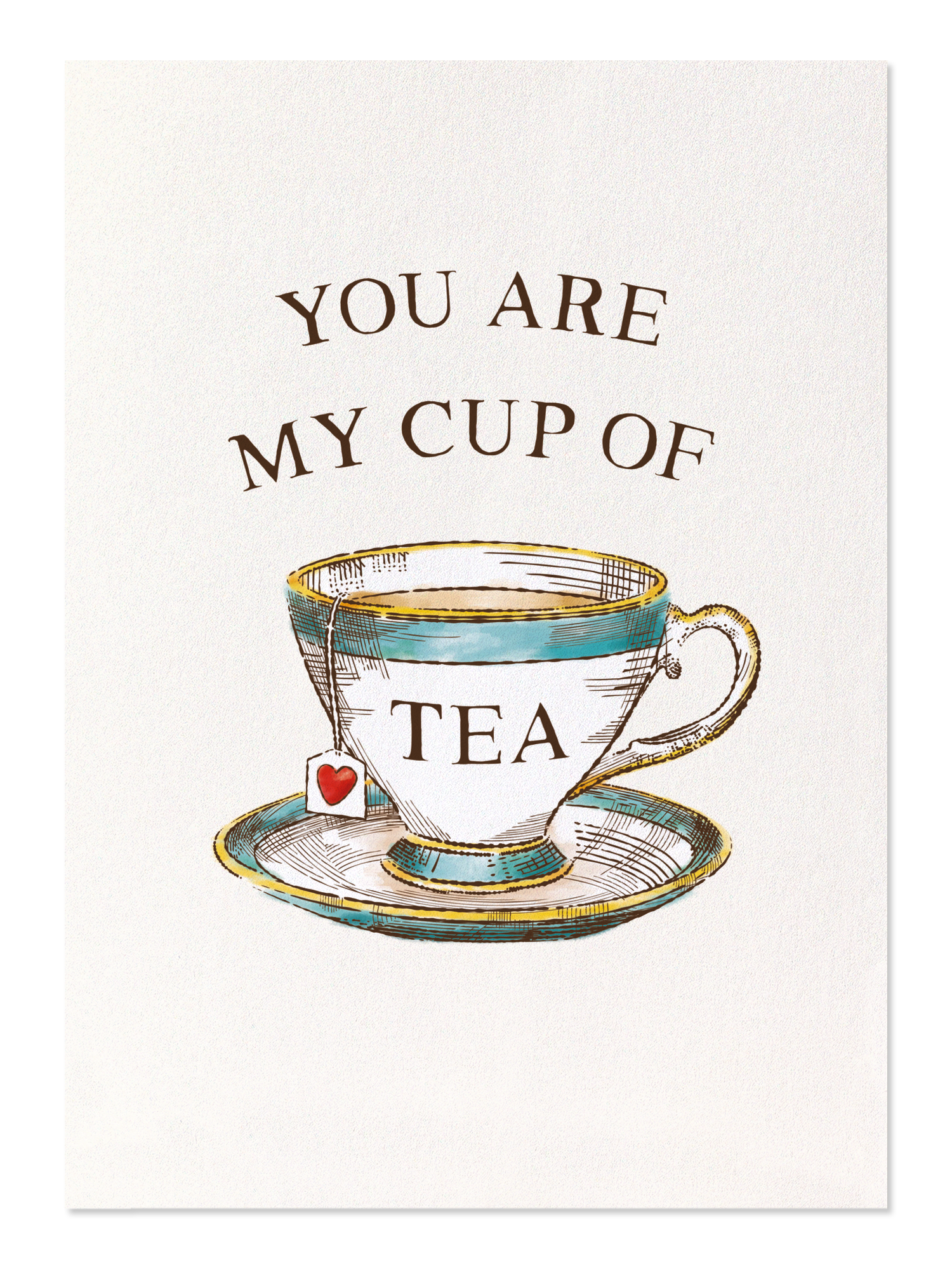 Ezen - My cup of tea - Postcard - Front