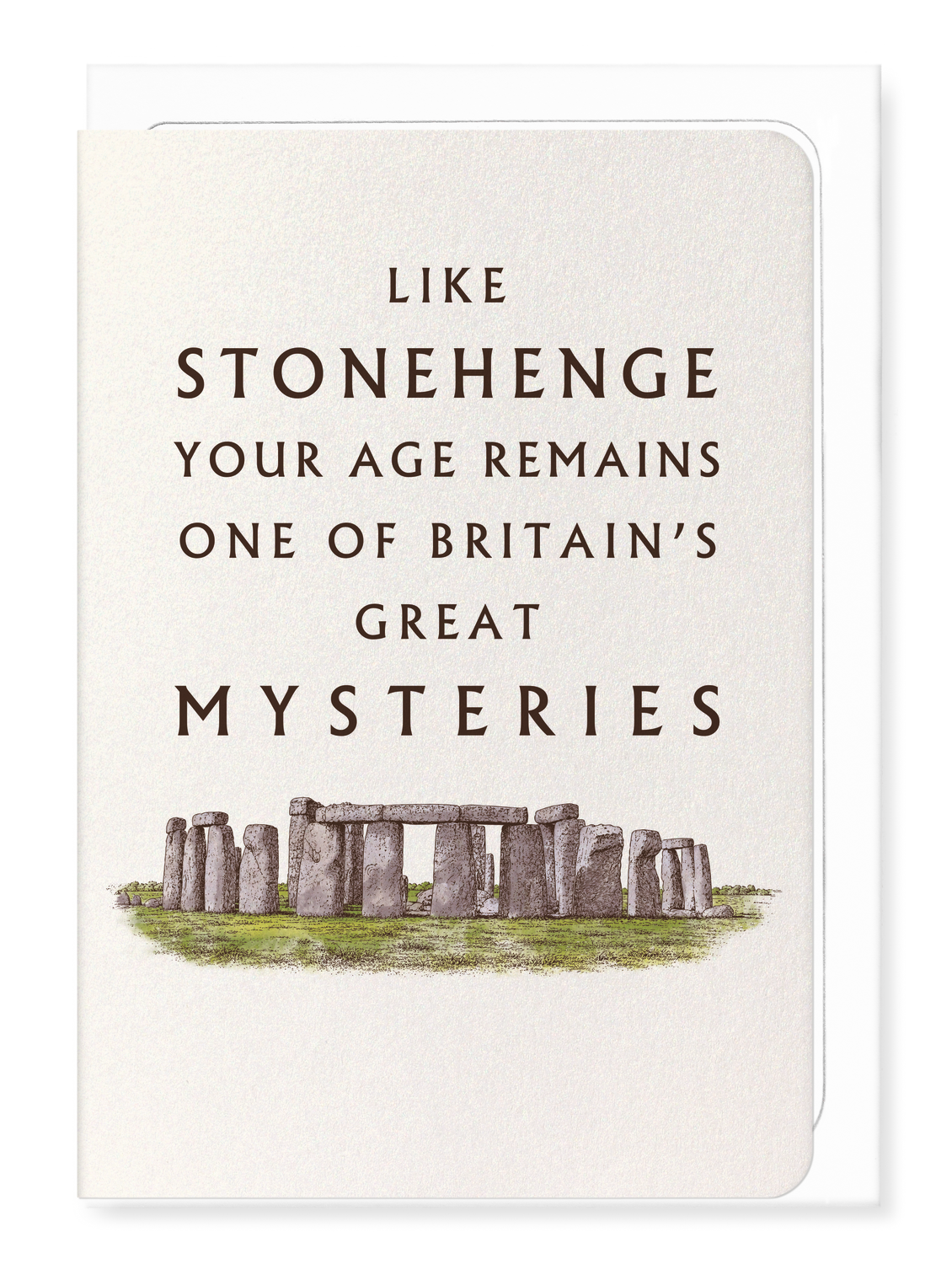 Ezen - Mystery of Stonehenge - Greeting Card - Front