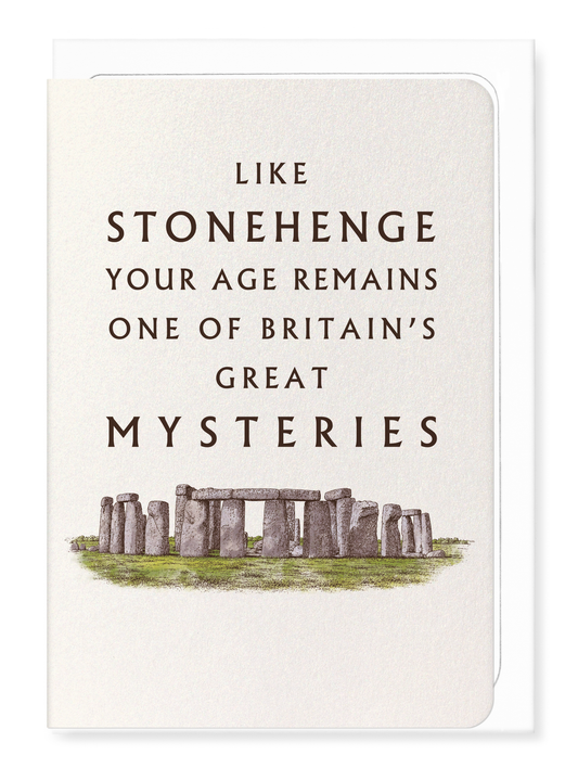 Ezen - Mystery of Stonehenge - Greeting Card - Front