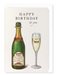 Ezen - NATIONAL THEATRE BIRTHDAY CHAMPAGNE - Greeting Card - Front