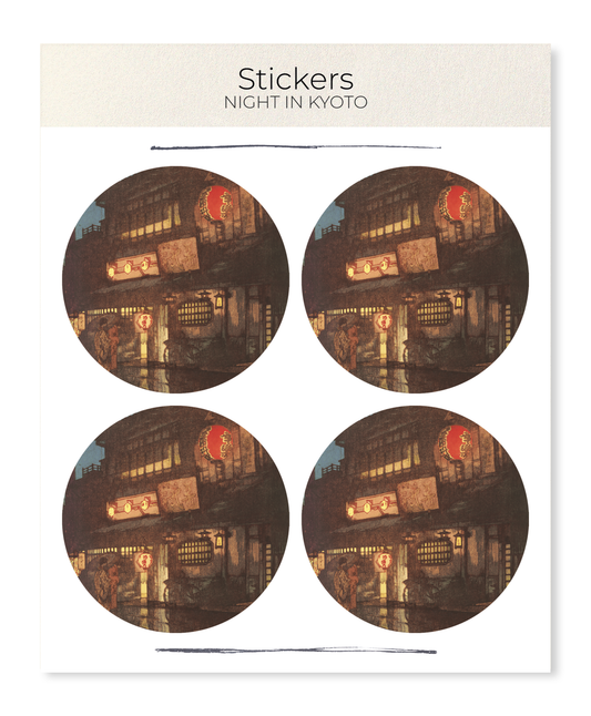 Ezen - Night in Kyoto - Sticker Set