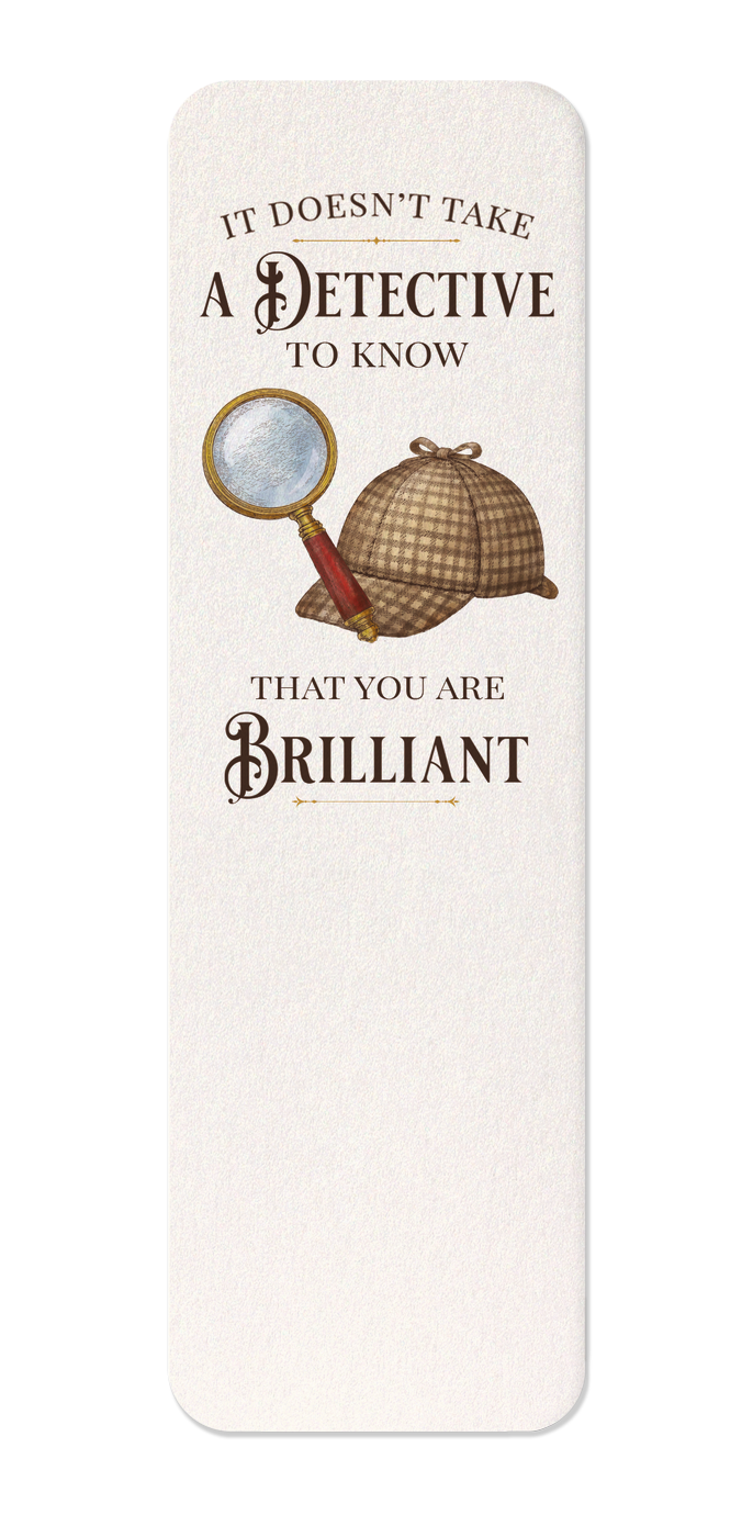 Ezen - No Mystery, You’re Brilliant - Bookmark - Front