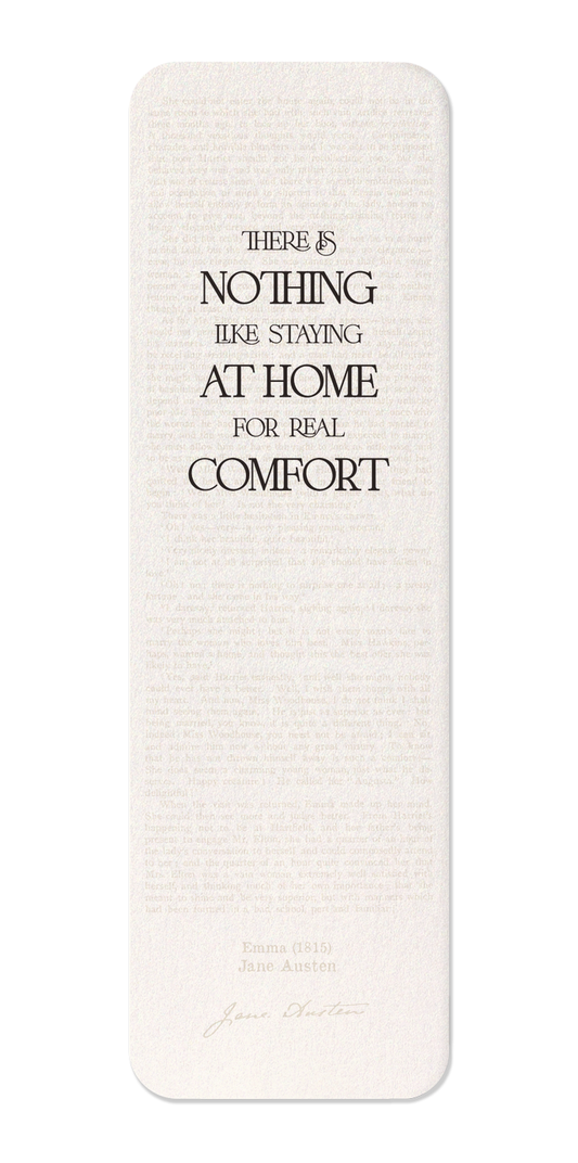 Ezen - Nothing like staying at home - Bookmark - Front