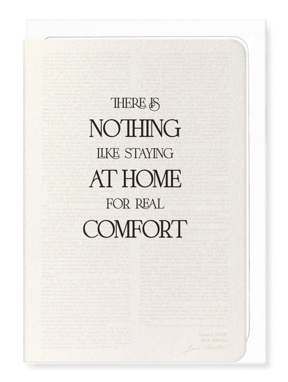 Ezen - Nothing like staying at home - Greeting Card - Front