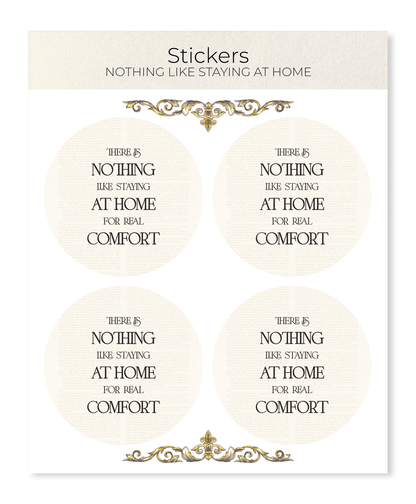 Ezen - Nothing like staying at home - Sticker Set
