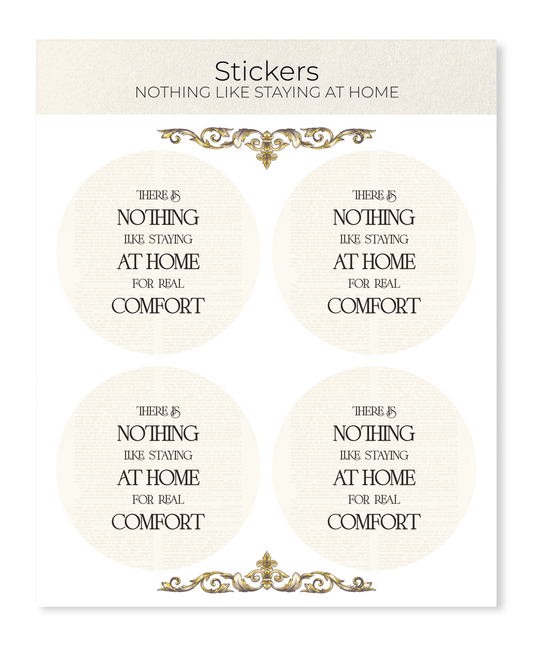 Ezen - Nothing like staying at home - Sticker Set