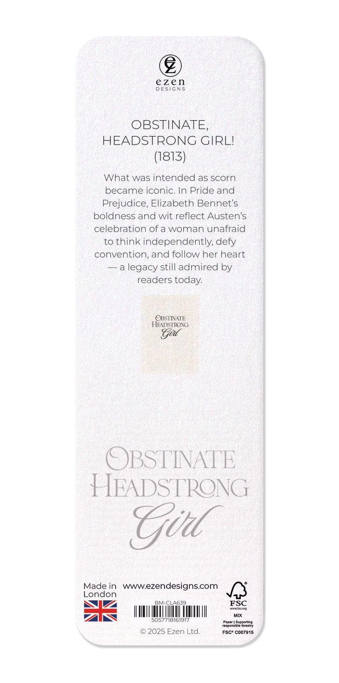 Ezen - Obstinate, headstrong girl!  (1813) - Bookmark - Back