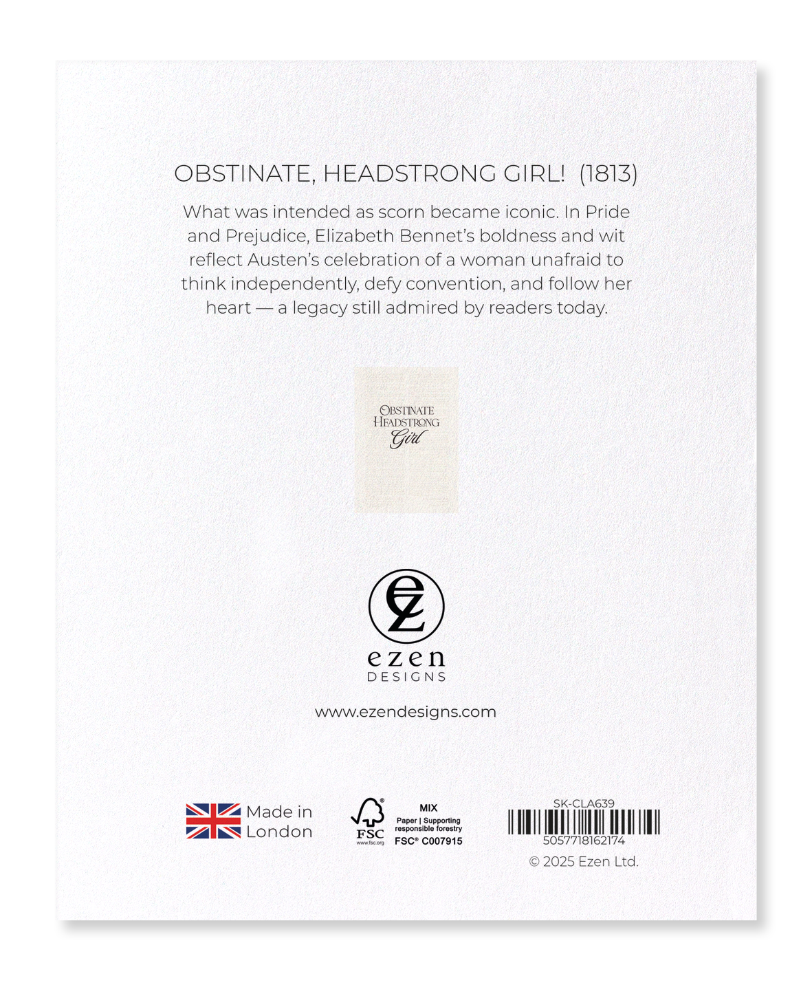Ezen - Obstinate, headstrong girl!  (1813) - Sticker Set