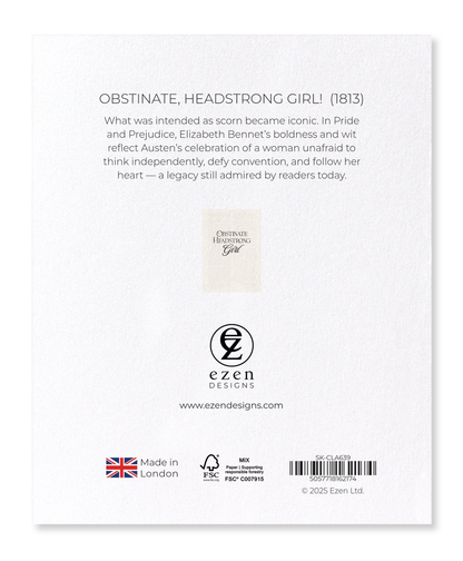 Ezen - Obstinate, headstrong girl!  (1813) - Sticker Set