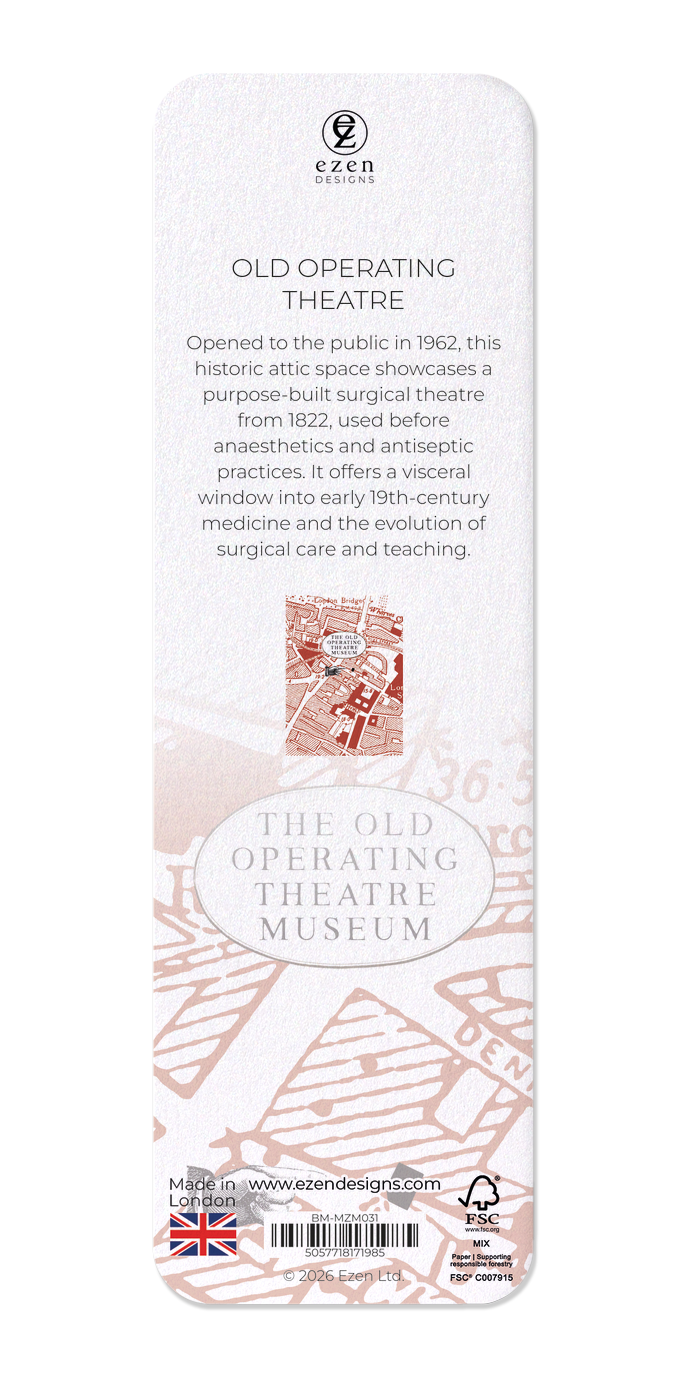 Ezen - Old Operating Theatre - Bookmark - Back