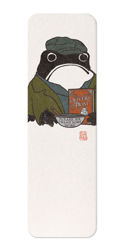 Ezen - Oliver Twist Ezen Frog - Bookmark - Front