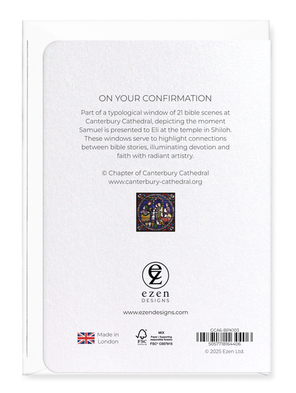Ezen - On Your Confirmation - Greeting Card - Back