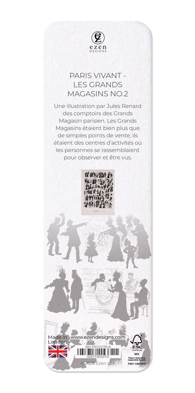 Ezen - Paris Vivant - Les Grands Magasins No.2 - Bookmark - Back
