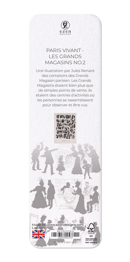 Ezen - Paris Vivant - Les Grands Magasins No.2 - Bookmark - Back