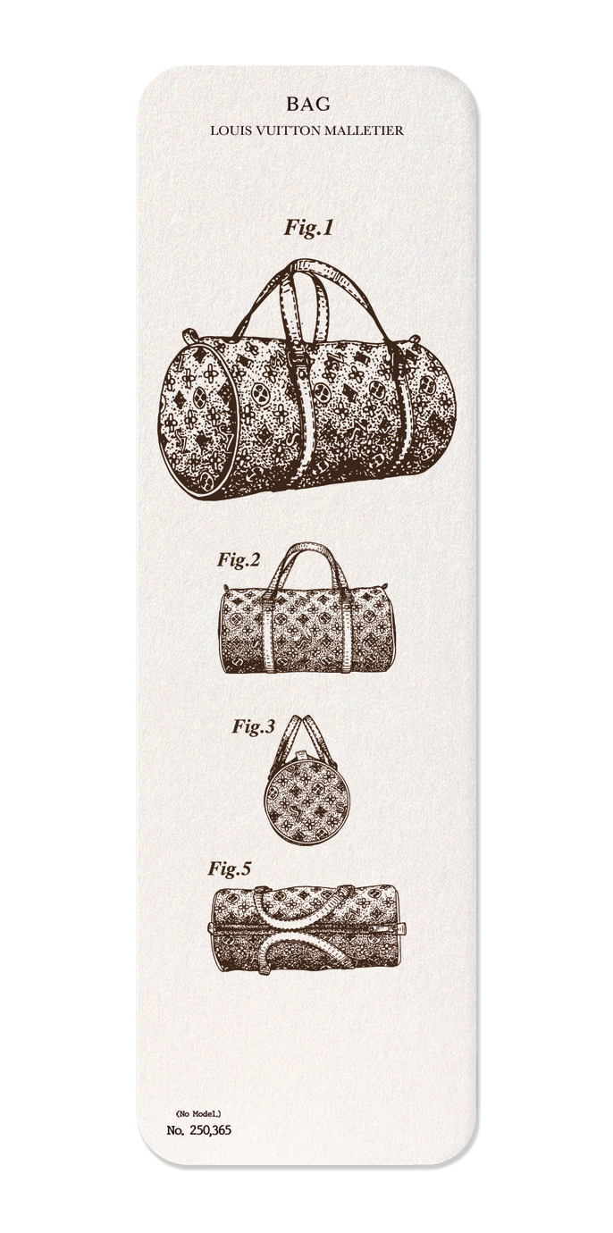 Ezen - Patent of bag (1978) - Bookmark - Front