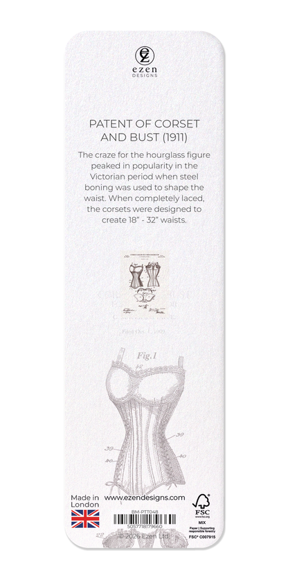 Ezen - Patent of corset and bust (1911) - Bookmark - Back